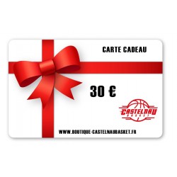 Carte cadeau 30 €