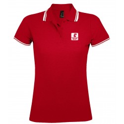 Polo coton femme